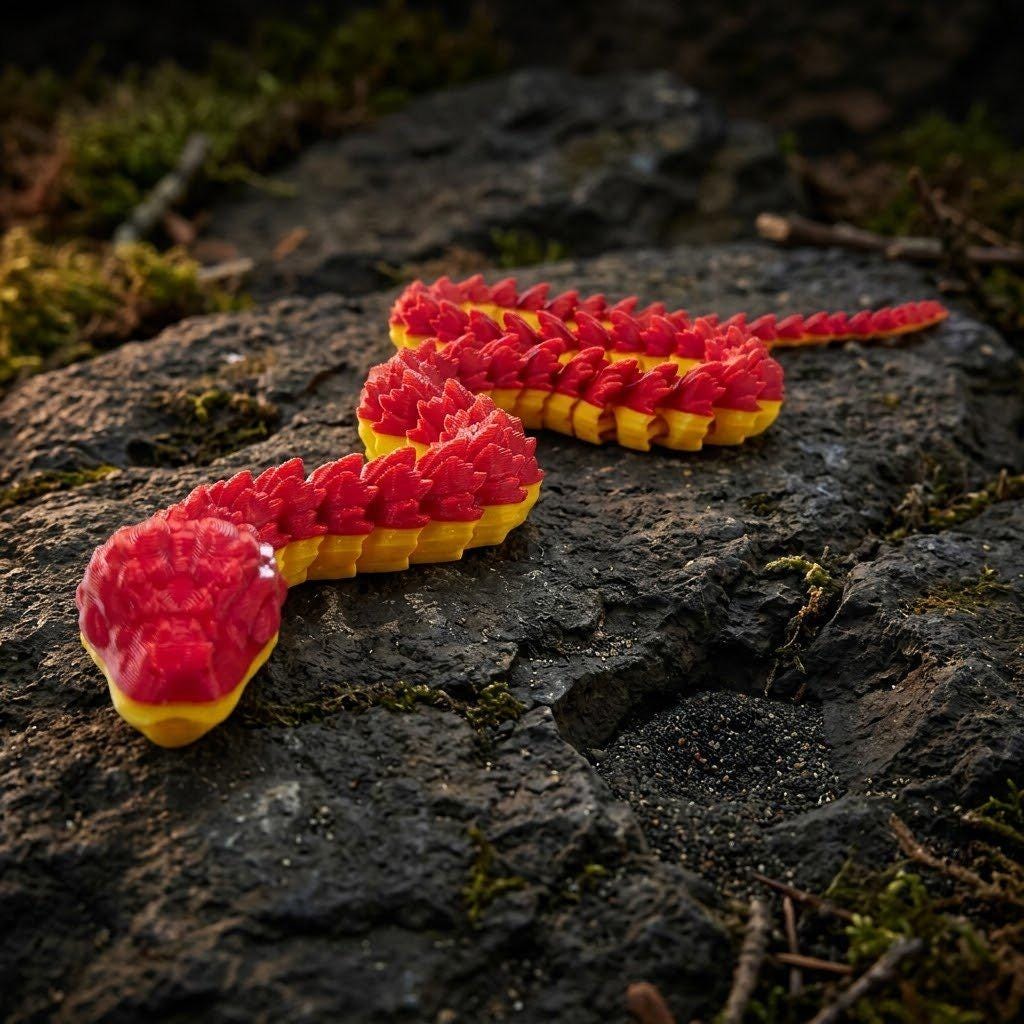 Flexible articulated snake desk companion